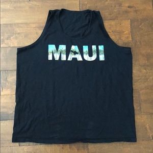 MAUI HAWAII TANK TOP | sz: LARGE |